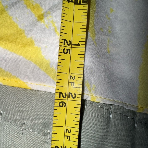 LILLY PULITZER Target Yellow white Pineapple Punch rope w gold trim tank sz Med - Picture 5 of 11